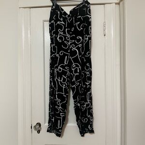 ELOQUII Printed Wide Leg Pant